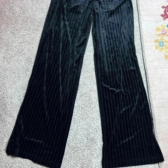 Honey Belle Ribbed High Waist Flare Pants Size M - Picture 3 of 5